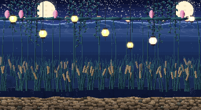 Lantern Lagoon backdrop