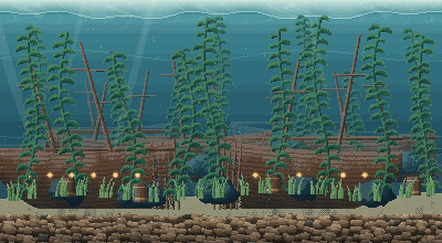 Shipwreck Cove backdrop